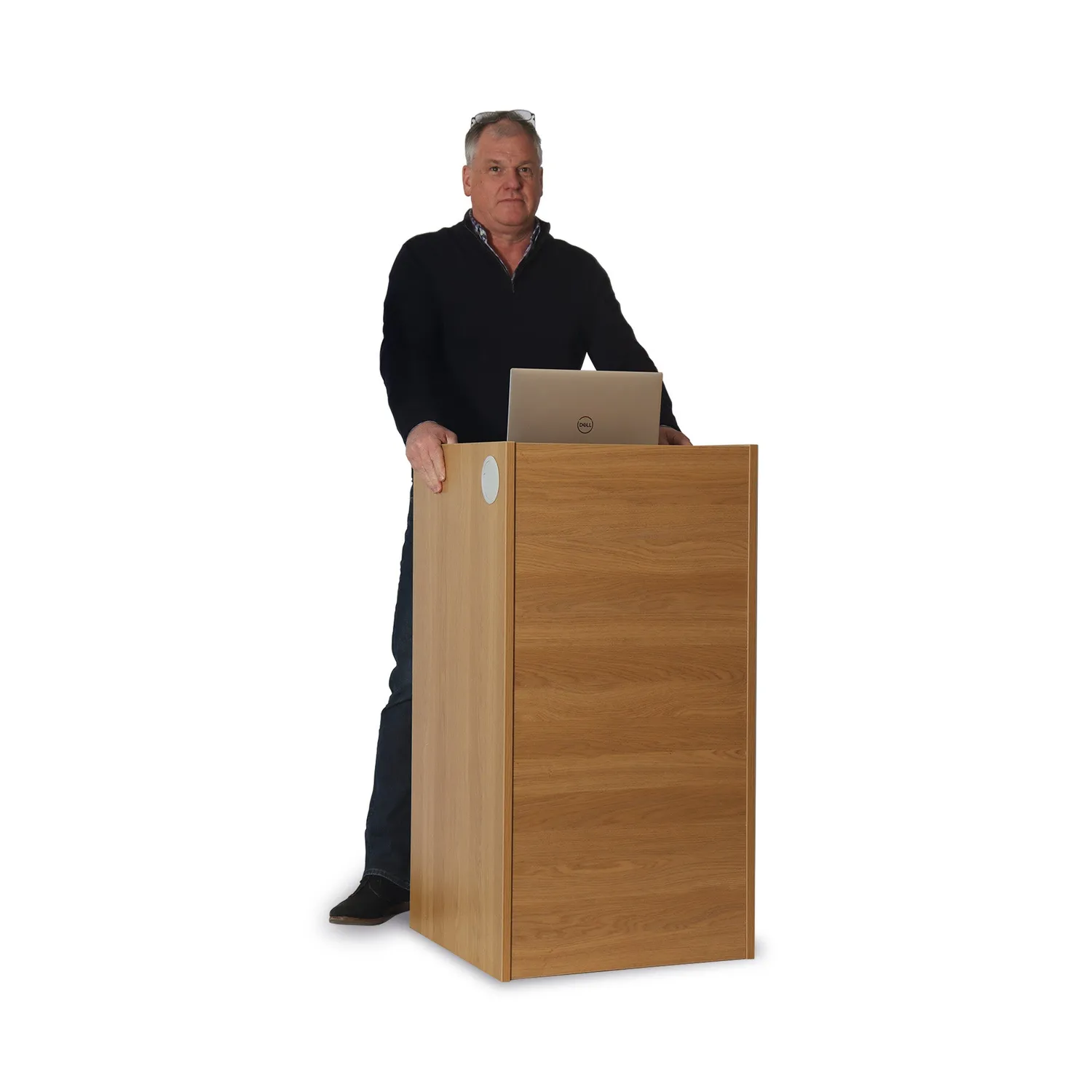 Chamberlain Music Monarch Classic lessenaar eiken met opbergruimte