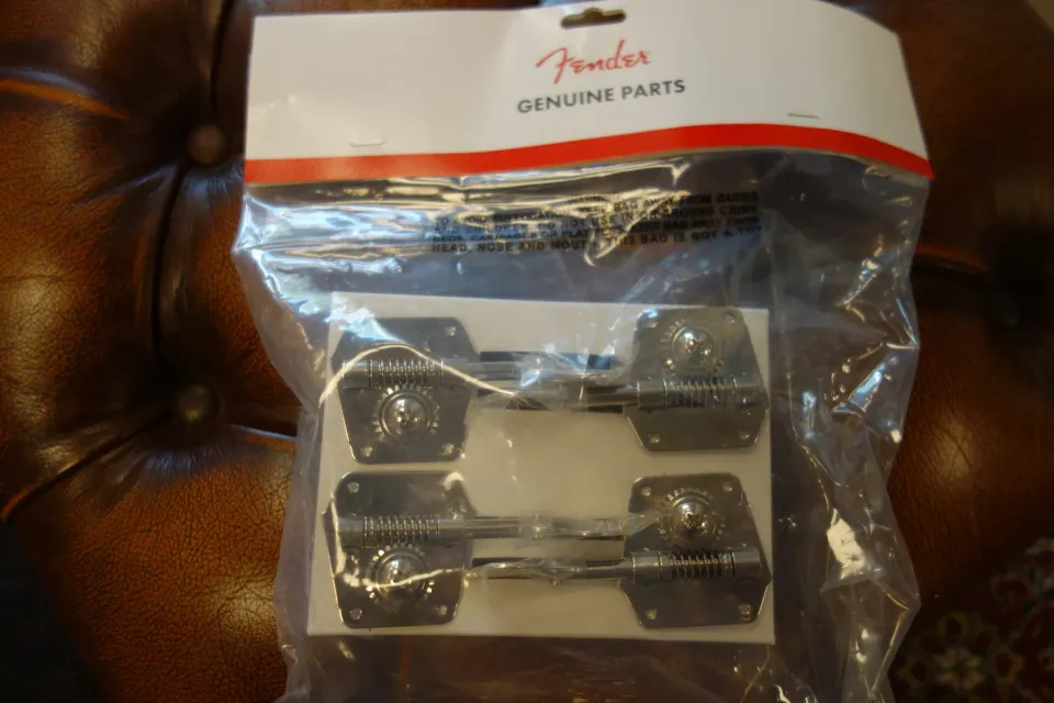 Fender Pure Vintage bas stemmechanieken nikkel 4-pack