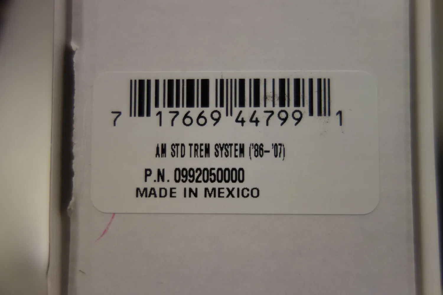 Fender American Series Stratocaster 86-07 tremolobrug chroom