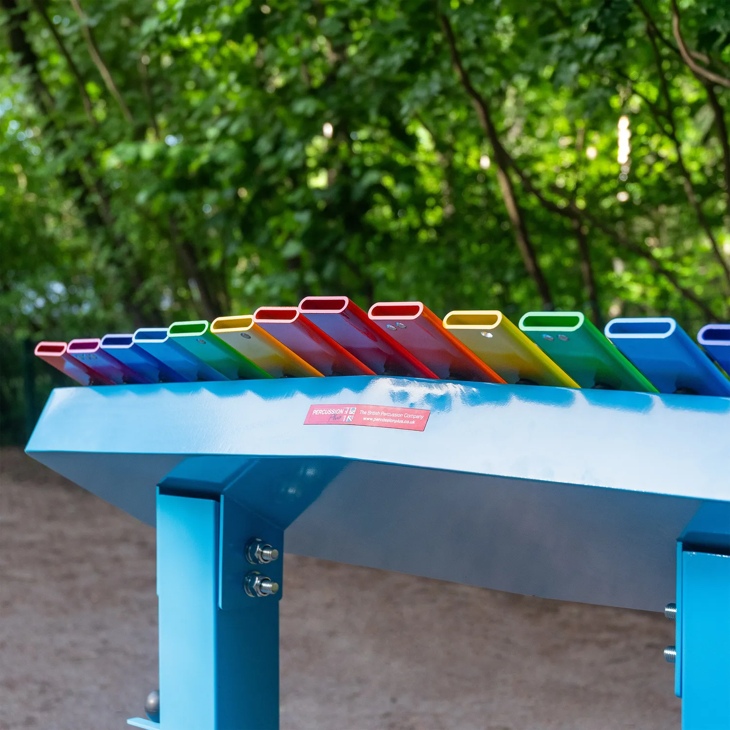 Percussion Plus 15-note duo rainbow xylofoon buiten 15 tonen