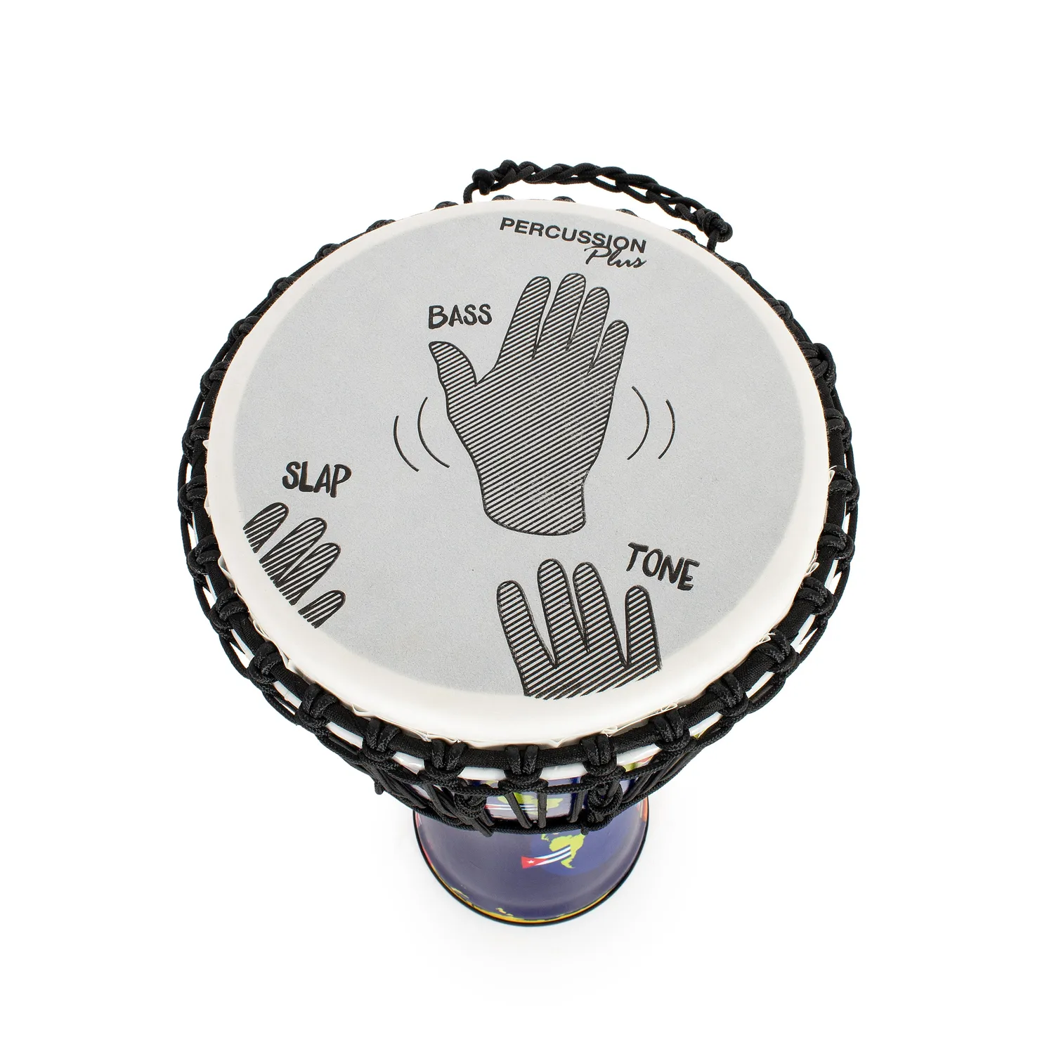 Percussion Plus World Slap djembé touwgestemd 10 inch