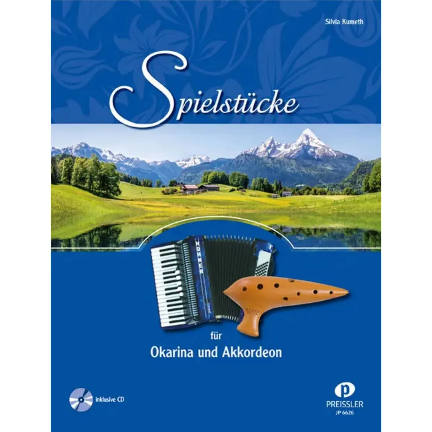Plaschke Okarina notenboek volksmuziek met cd