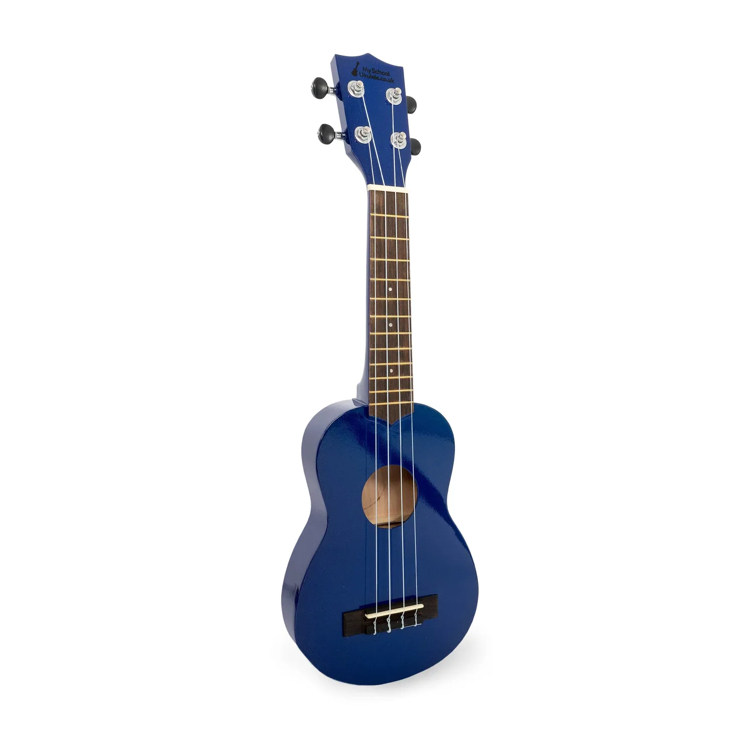 My School Ukulele sopraan ukelele donkerblauw slim