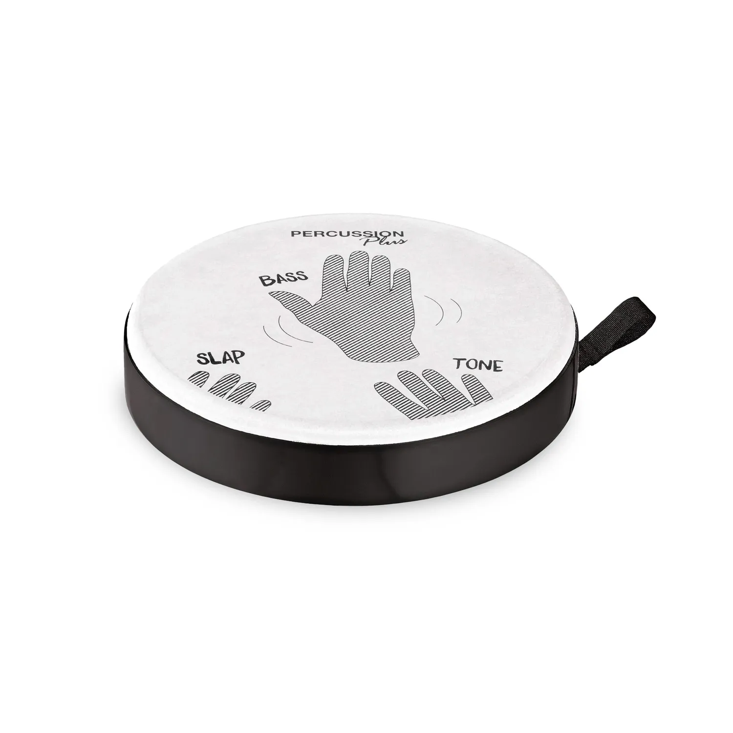 Percussion Plus nesting djembevel 10 inch met Slap-print