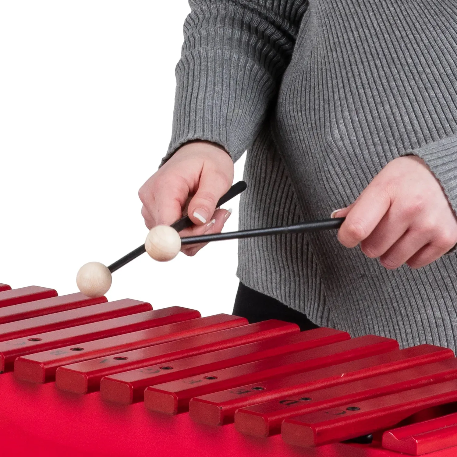 Percussion Plus PP069 xylofoonstokken hard 10 stuks beukenhout