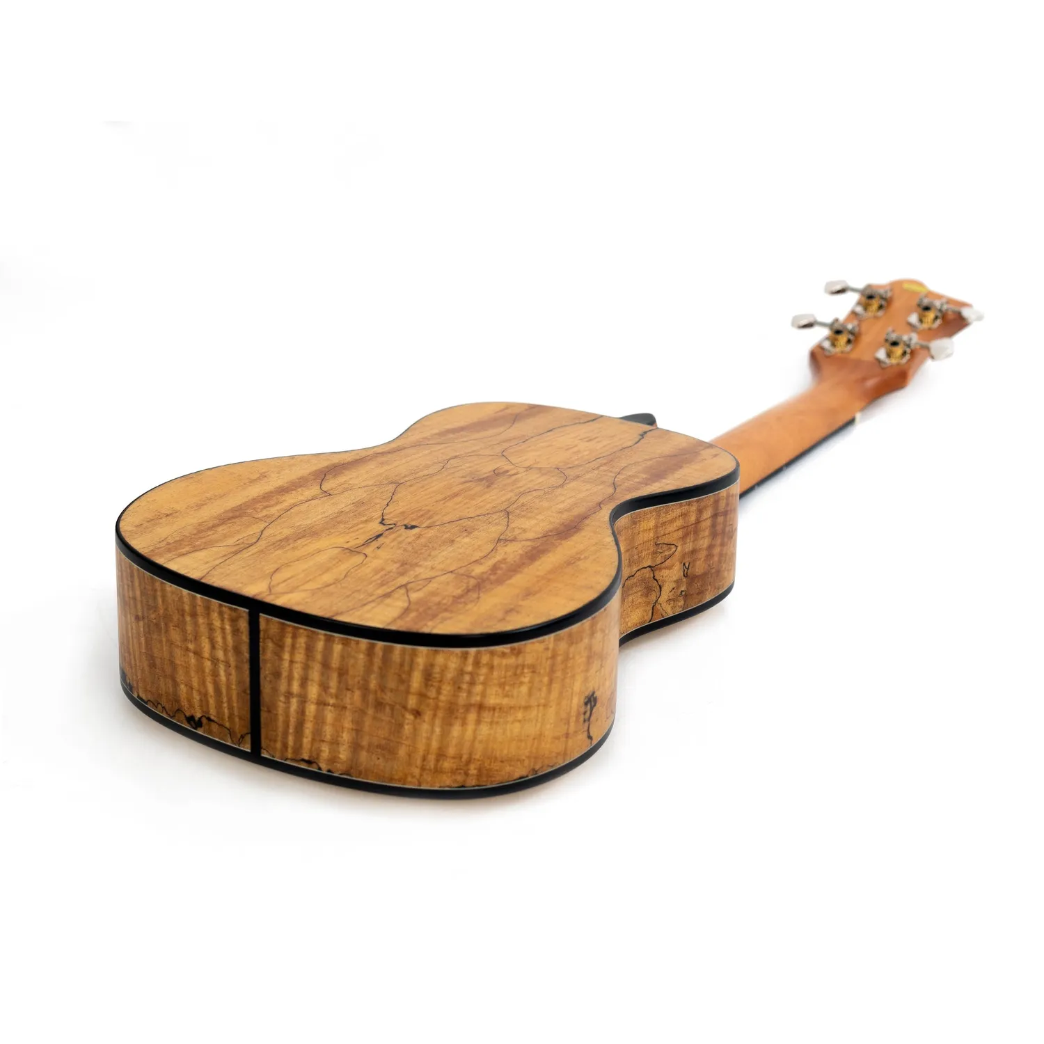 Octopus Spalted Maple concert ukelele massief bovenblad