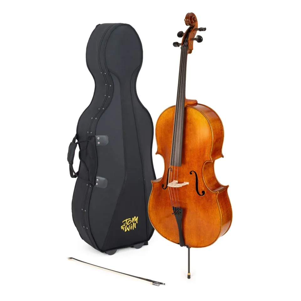 MMX 310 Graduate cello set 4/4 ebben complete outfit