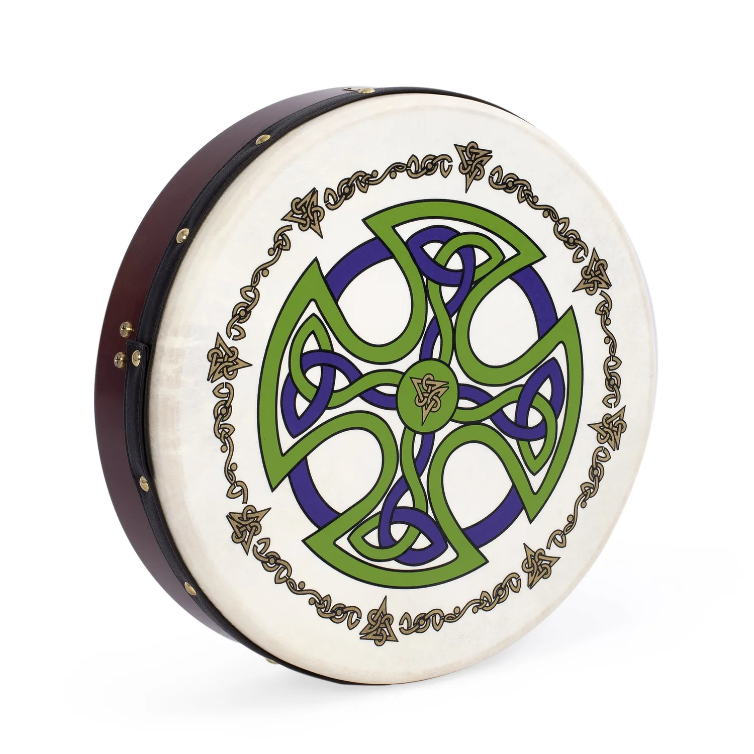 Percussion Plus Brosna Cross 15 inch bodhran met tas