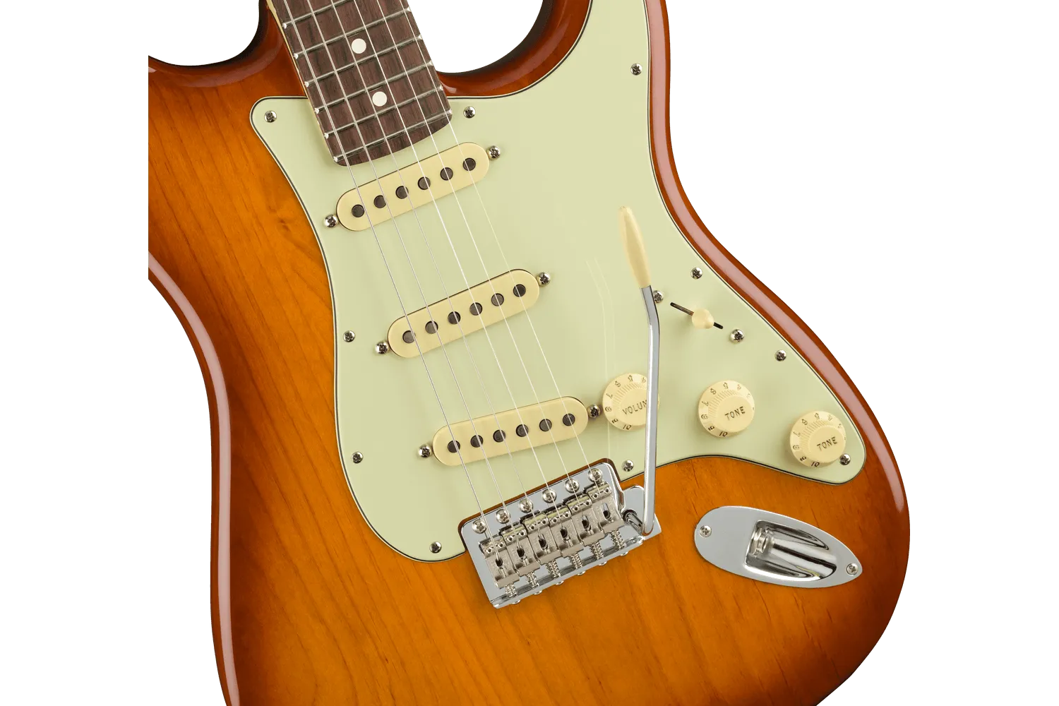 Fender American Performer Stratocaster Honey Burst elzen