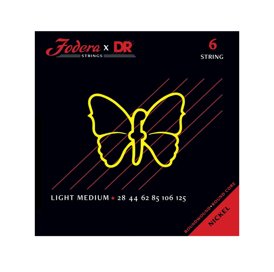 Fodera 28125 Light Medium bassnaren 6-snarig 3-pack