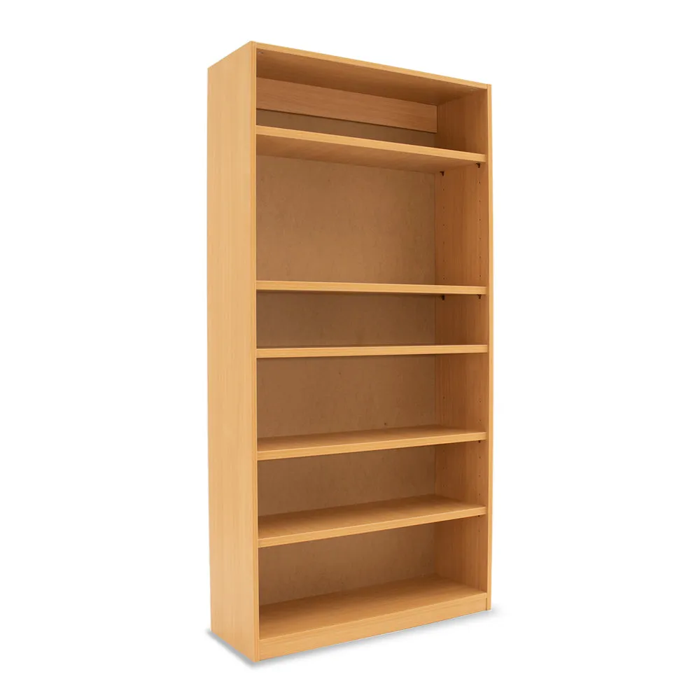 Monarch MEQ1800 boekenkast open beuken 5 legplanken