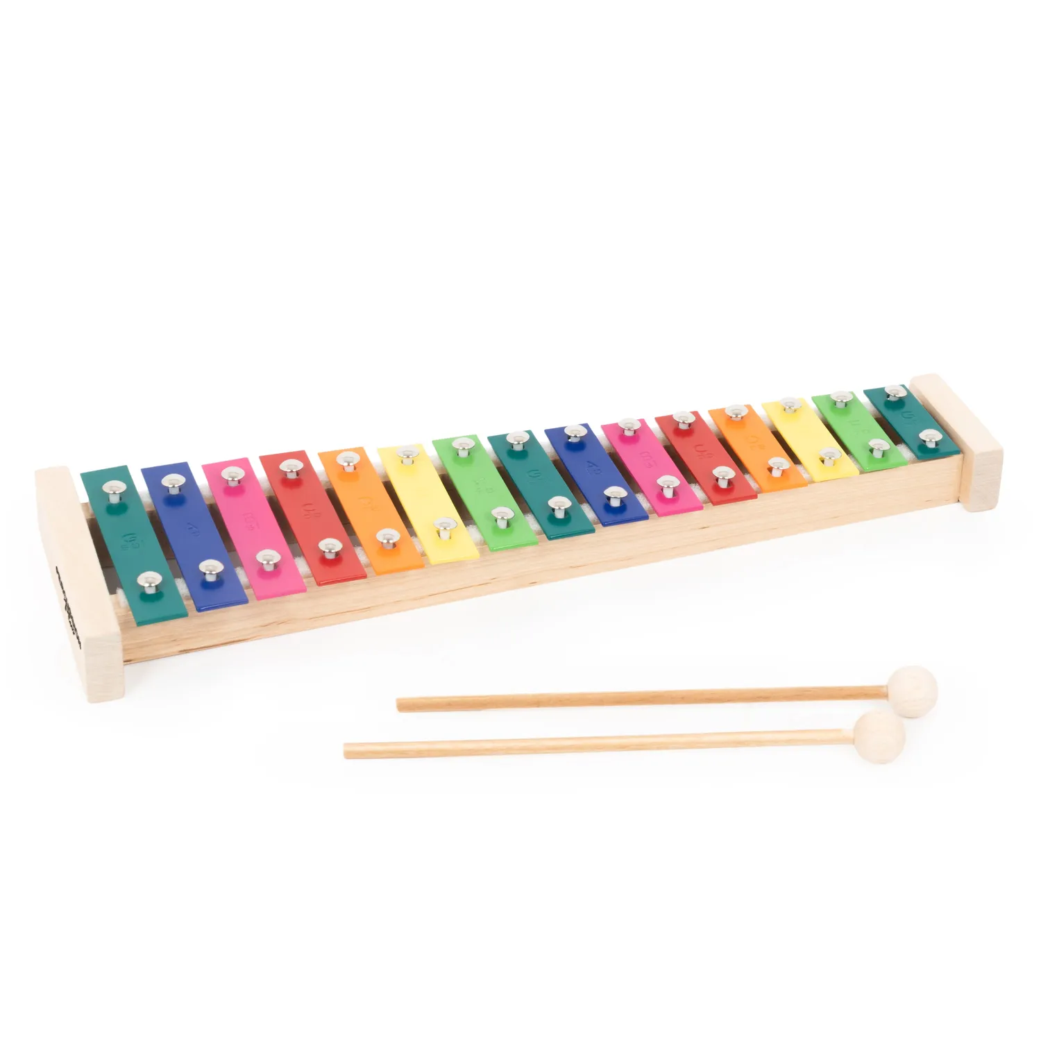 Percussion Plus klokkenspel 15 tonen diatonisch kleur