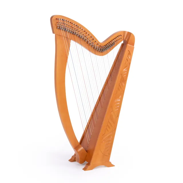 MMX Celtic 36-snarige Keltische harp naturel