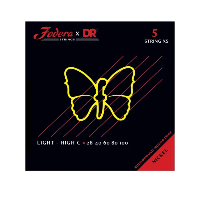 Fodera 28100XS bassnaren Light High C nickel 3-pack