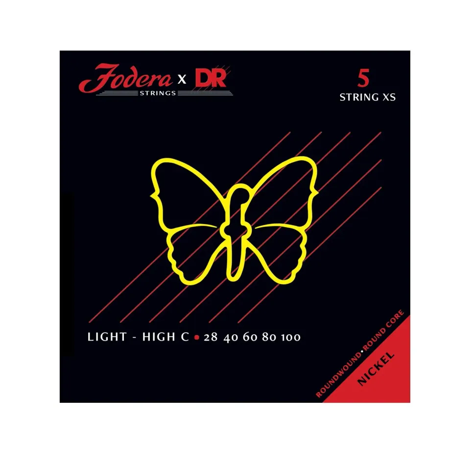 Fodera 28100XS bassnaren Light High C nickel 3-pack