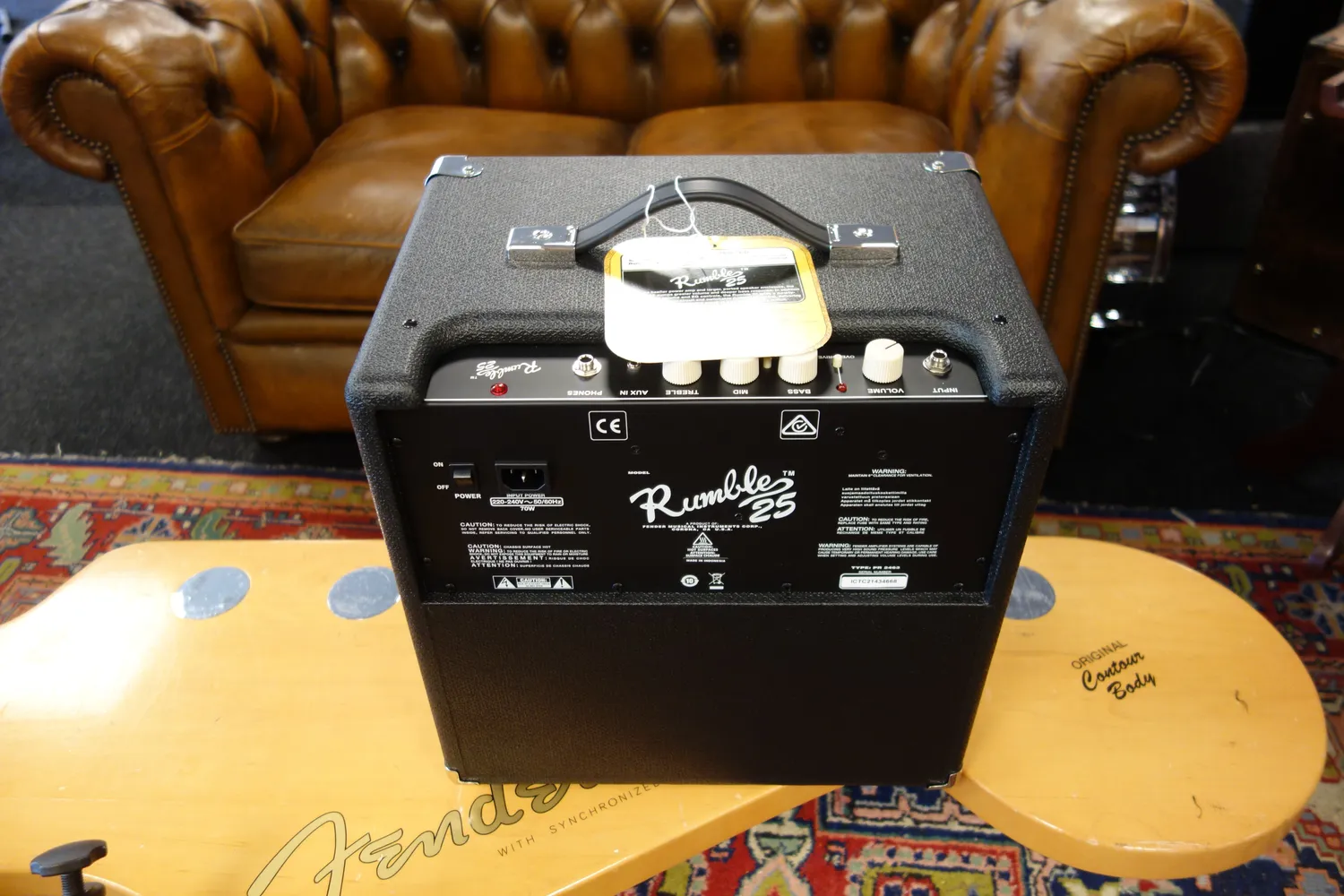 Fender Rumble 25 V3 basversterker 25 watt zwart