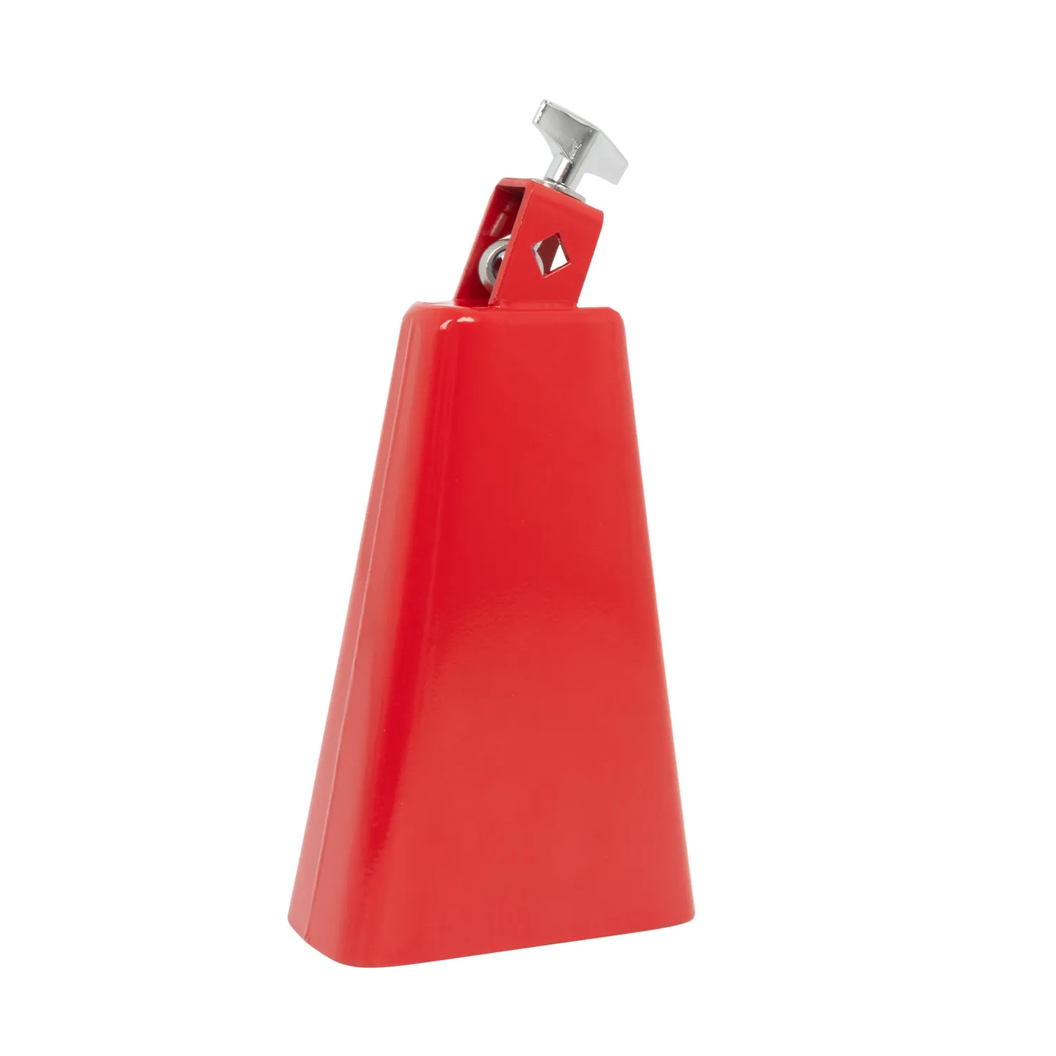 Percussion Plus Cowbell Rood Metaal 6 inch Koebel