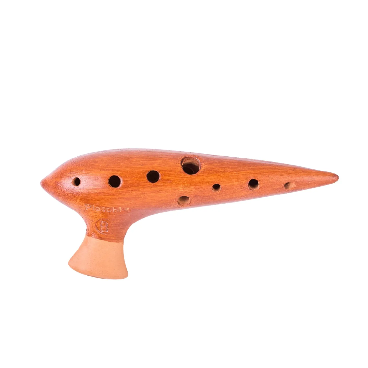 Plaschke concertocarina sopraan terracotta 10-gaats