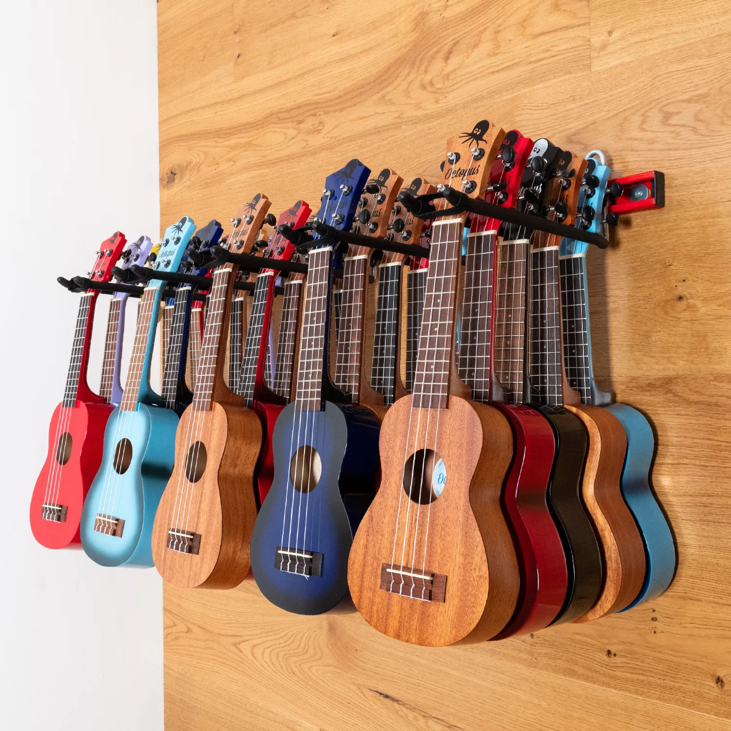 Chamberlain Music ukulele wandrek zwart voor 25 stuks