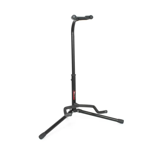 Apextone tripod gitaarstandaard verstelbaar zwart