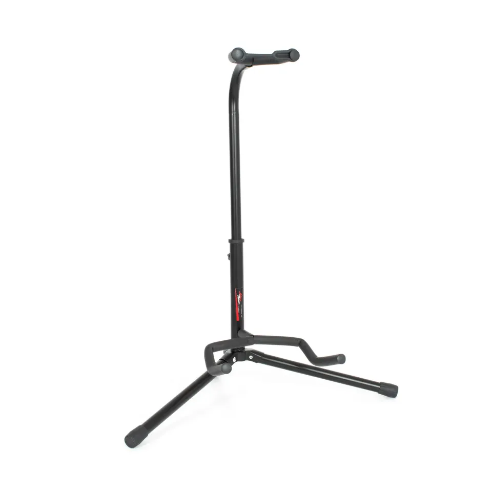 Apextone tripod gitaarstandaard verstelbaar zwart