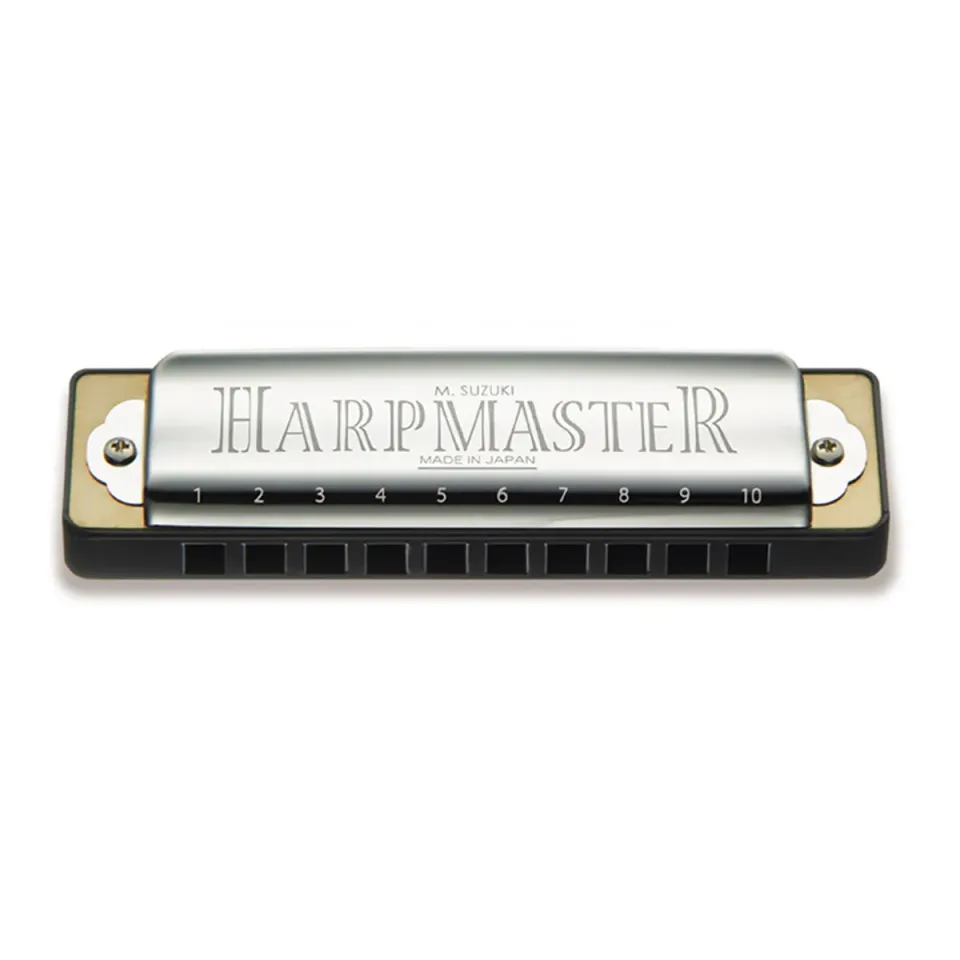 Suzuki Harpmaster diatonische mondharmonica C 10-gaats