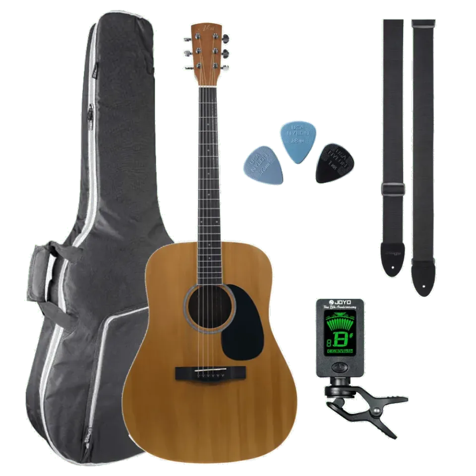 NX Naturel akoestische gitaar Essentials pakket
