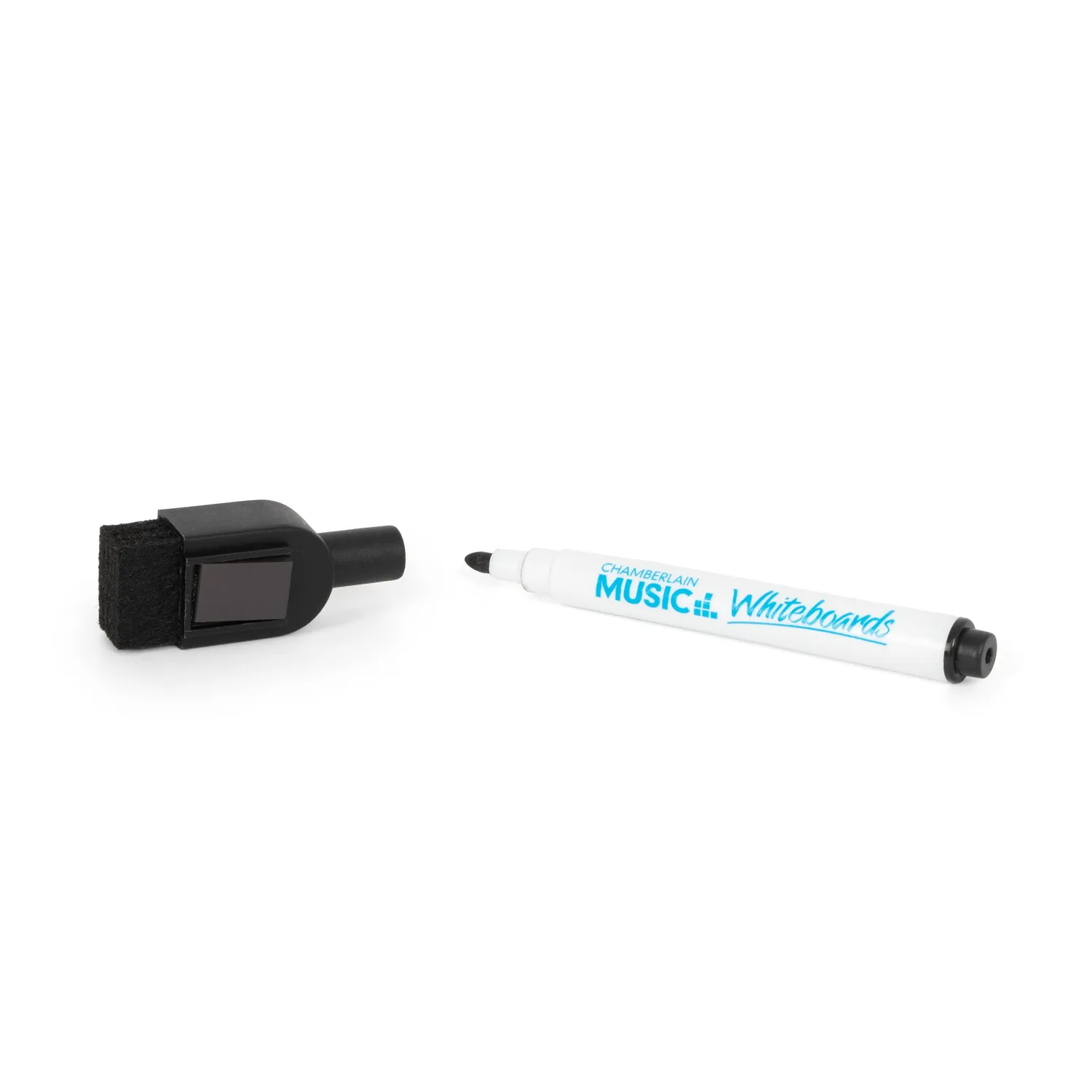 Chamberlain Music whiteboard stiften 5 stuks zwart magnetisch fine tip