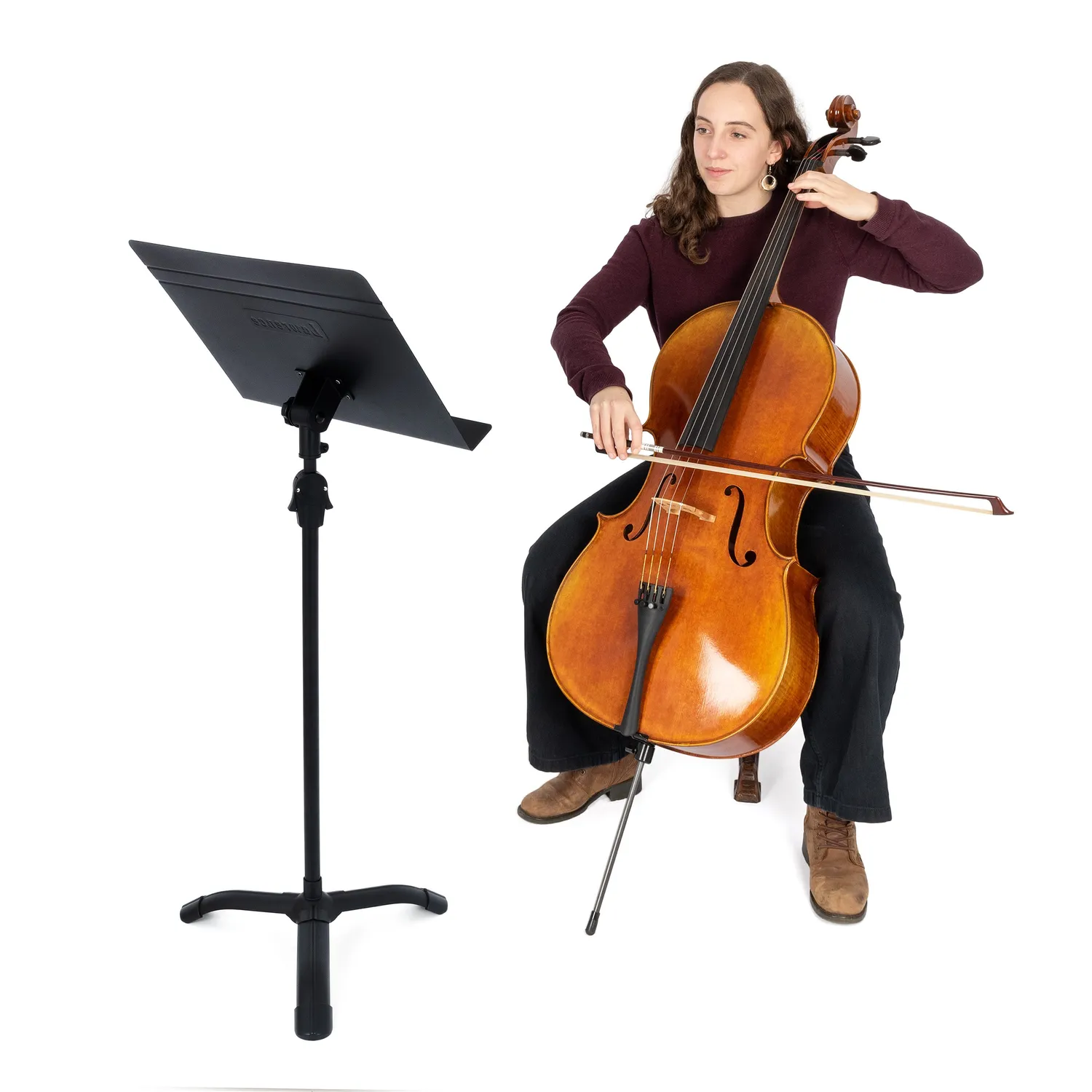 Lawrence Easy-Adjust orkest muziekstandaard zwart