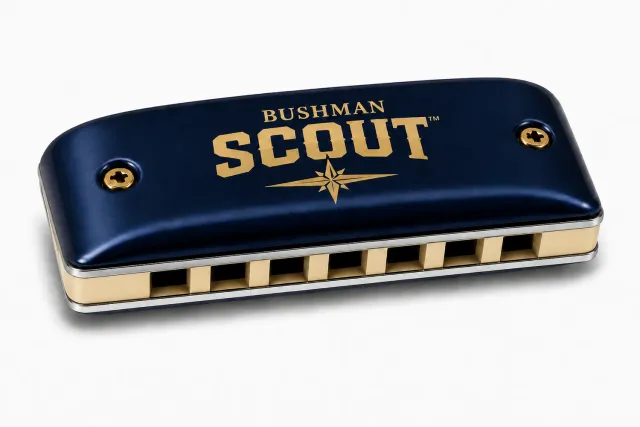 Bushman Scout mondharmonica diatonisch instap