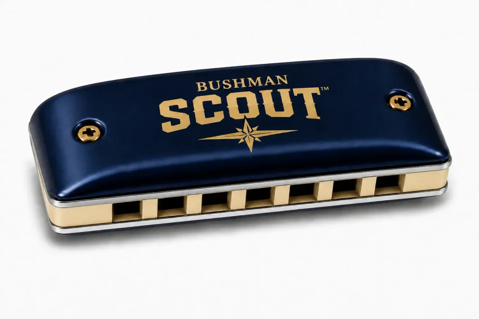 Bushman Scout mondharmonica diatonisch instap