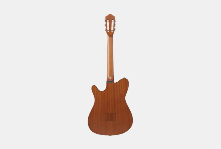 Ibanez FRH FRH10NIBF nylon gitaar thinline bruin