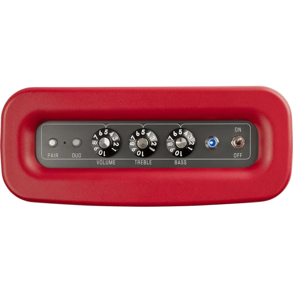 Fender Newport 2 bluetooth speaker rood draagbaar