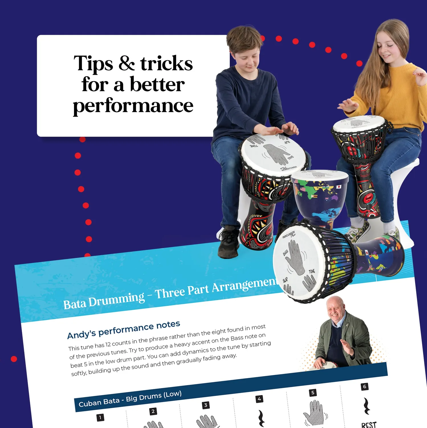 Chamberlain Music Slap Djembe lesboek second edition online
