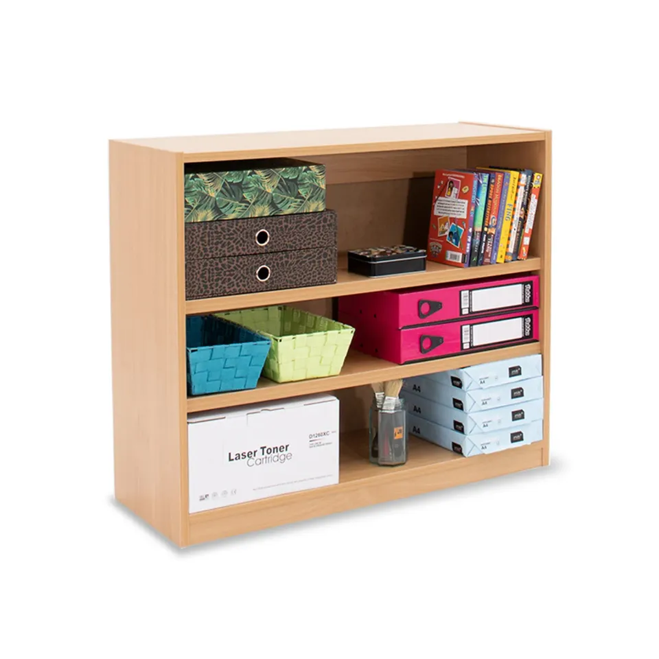 Monarch MEQ750 open boekenkast beuken 2 legplanken