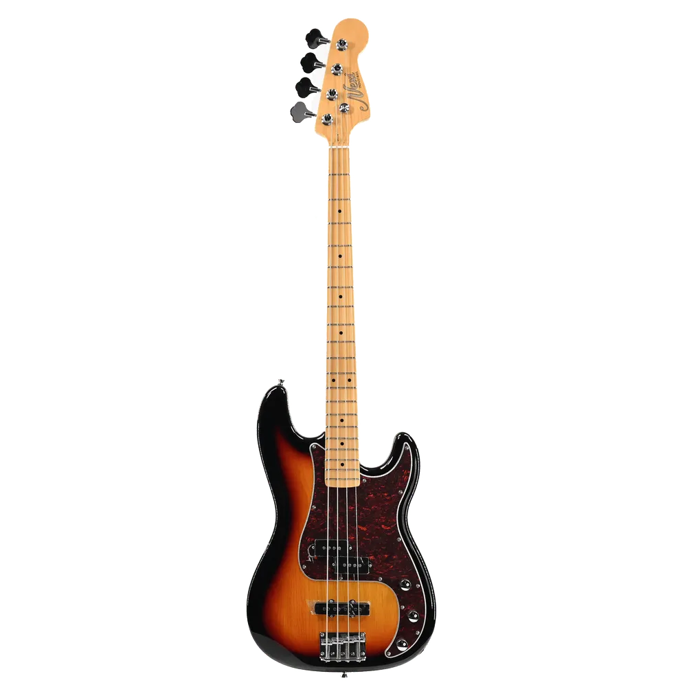 MAI Starter P-Bass basgitaar starterset sunburst