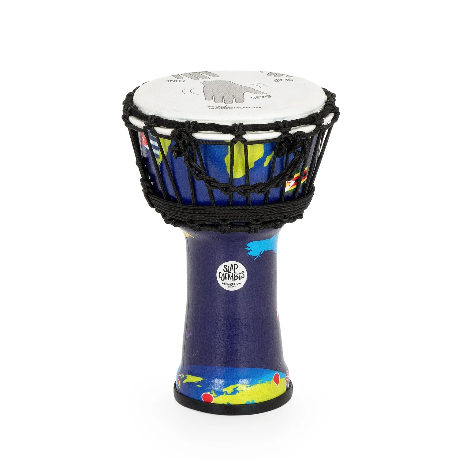 Percussion Plus World Slap djembe 7 inch 6 stuks