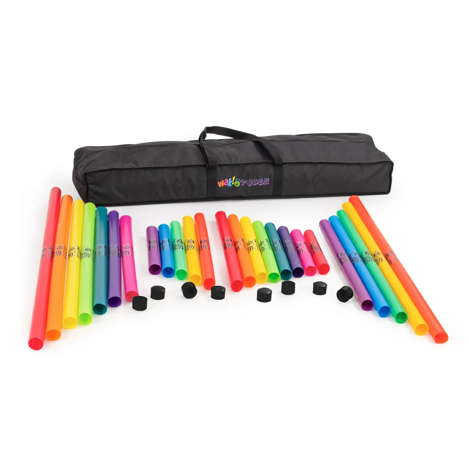 Wak-a-Tubes classroom pack 25 spelers 2 octaven met tas