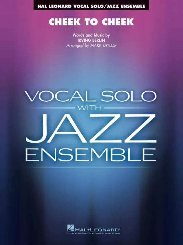 Cheek to Cheek Vocal Solo bladmuziek jazz ensemble
