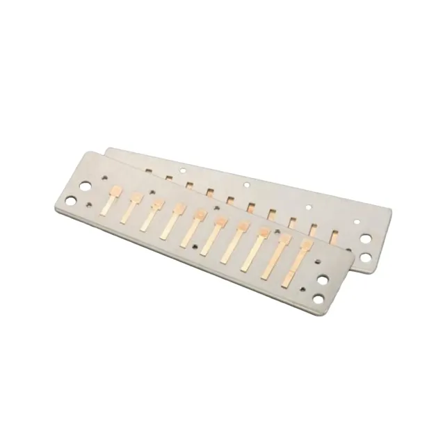 Suzuki Manji mondharmonica tongplaten set 10-gaats fosforbrons