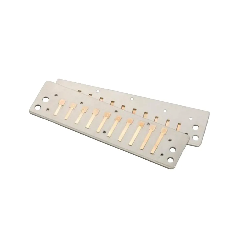 Suzuki Manji mondharmonica tongplaten set 10-gaats fosforbrons