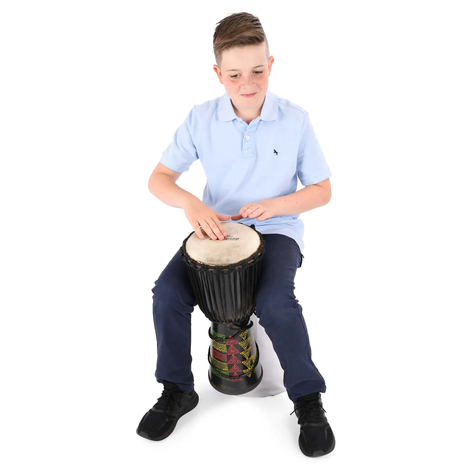 Percussion Workshop Kente djembe 7 inch touwgestemd