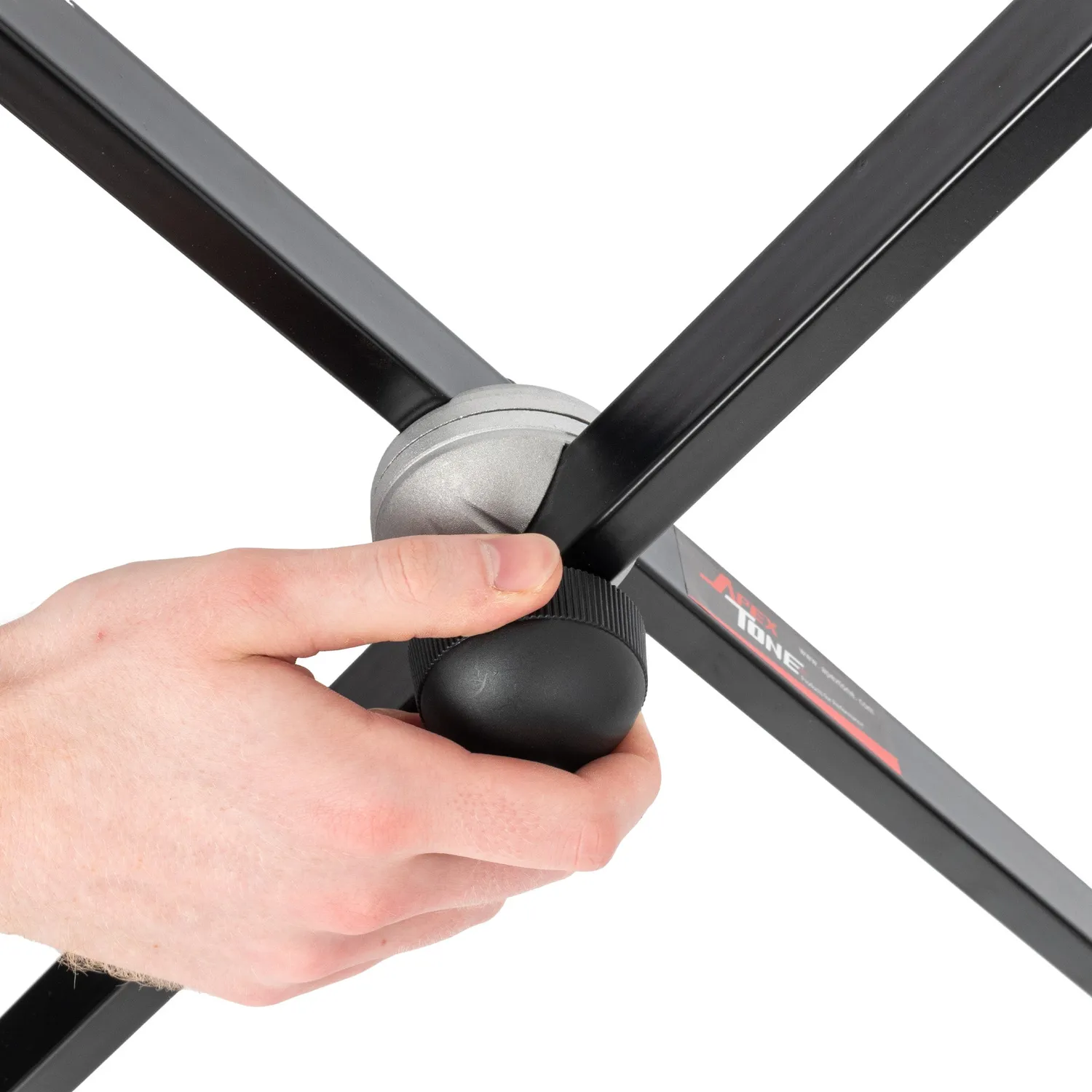 Apextone X keyboardstandaard enkelverstevigd verstelbaar