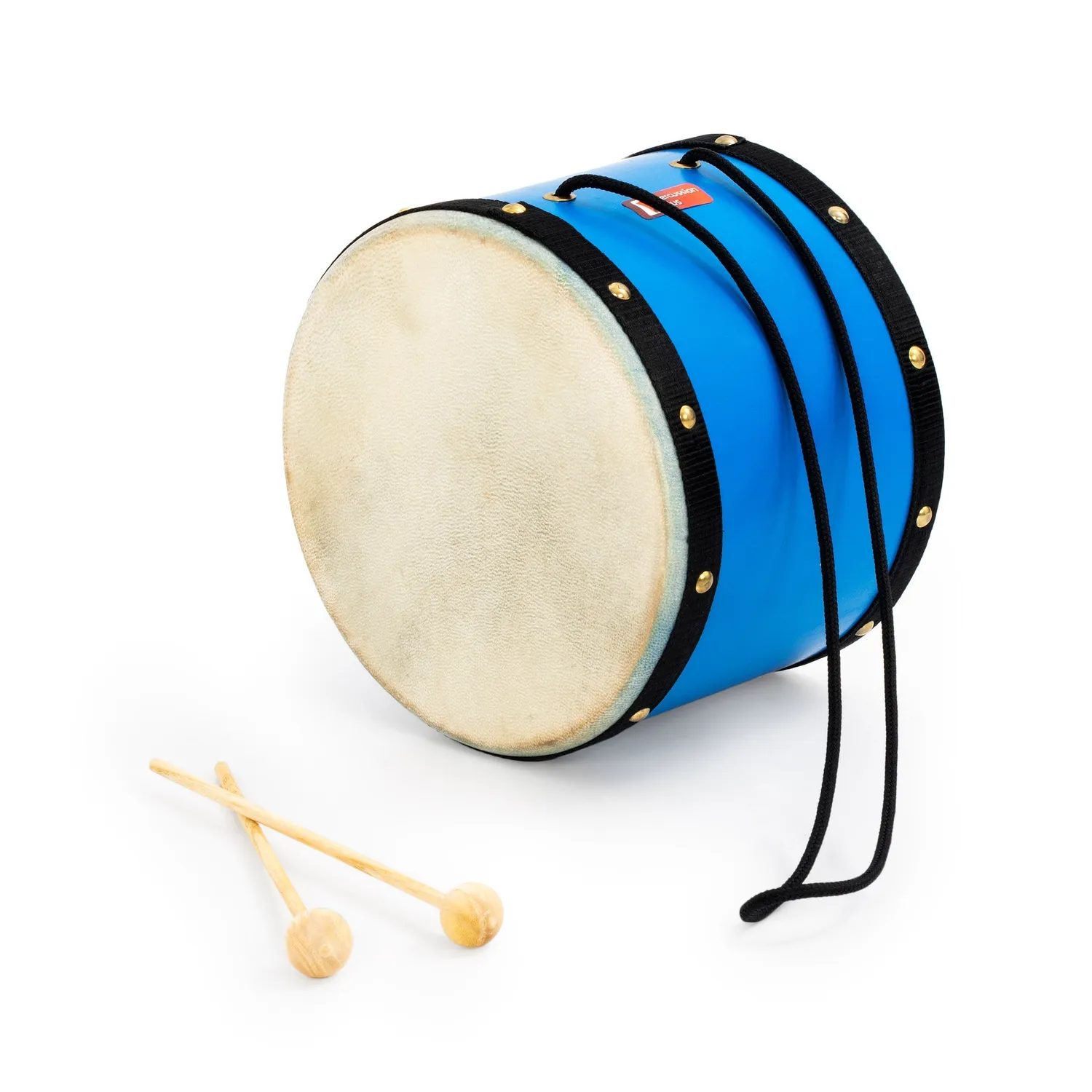 Percussion Plus tom drum 13 cm rood met stokken