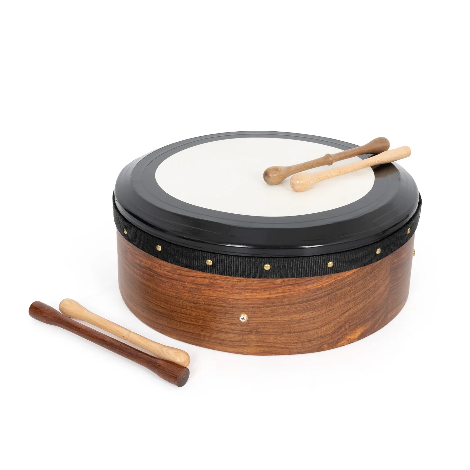 Percussion Plus bodhran palissander 16 inch met tas