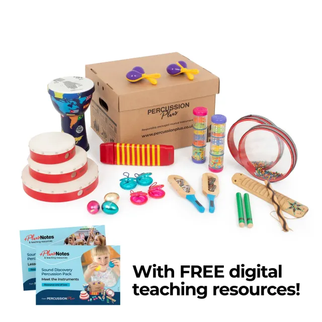 Percussion Plus PlusNotes Sound Discovery percussieset
