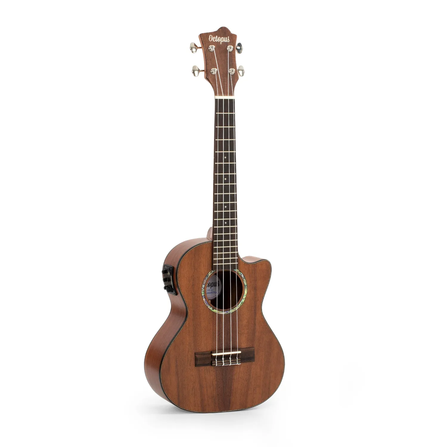 Octopus All Solid tenor ukelele acacia elektrisch Fishman