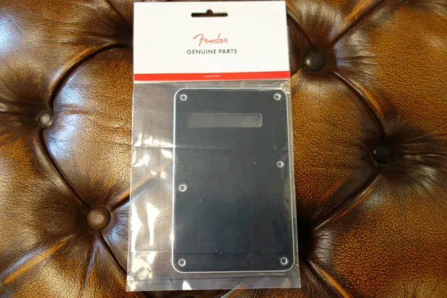 Fender Stratocaster backplate tremolo zwart 3-laags