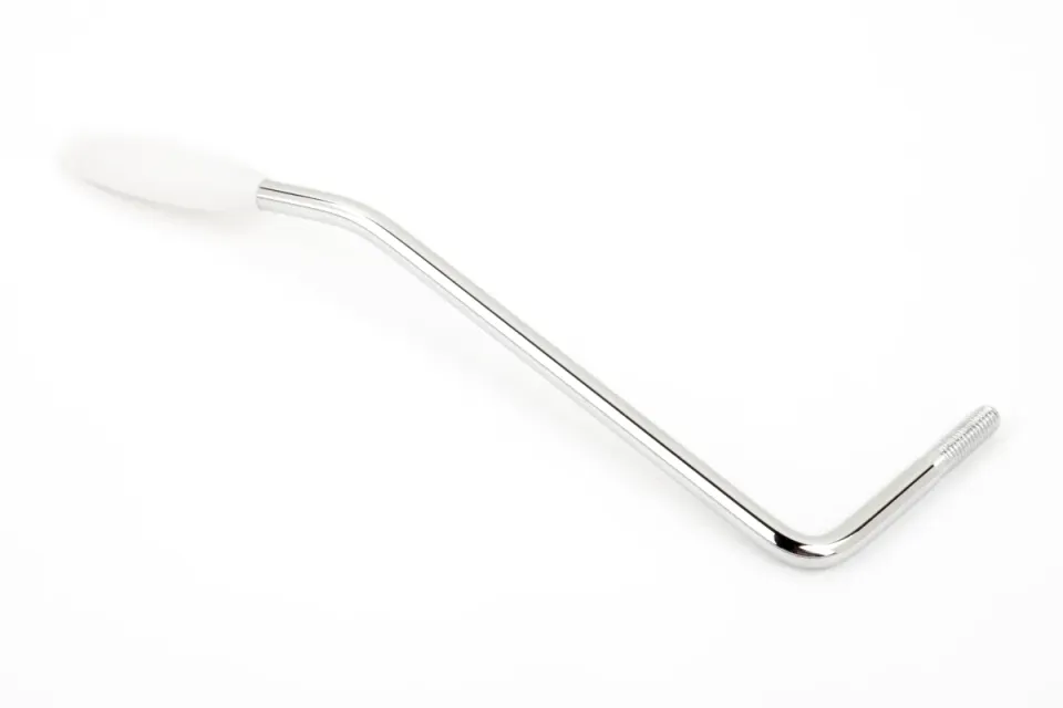 Fender Standard Strat tremolo arm chroom met witte tip