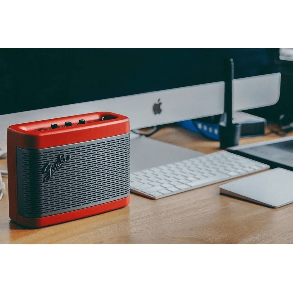 Fender Newport 2 bluetooth speaker rood draagbaar